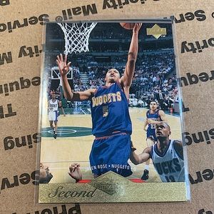 Jalen Rose ‘95 Upper Deck Card
